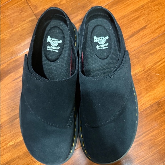 Dr. Martens Zebzag Anywair Suede Mules Size 42 EU - Picture 2 of 4